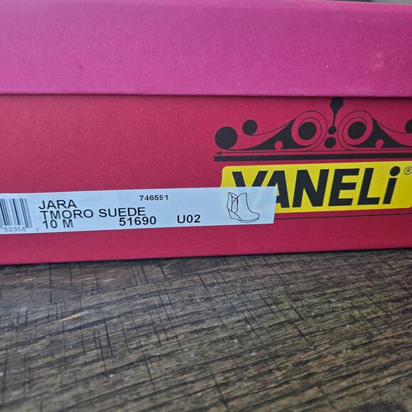 Vaneli Jara Wedge Suede Bootie Size 10 New - Picture 2 of 8